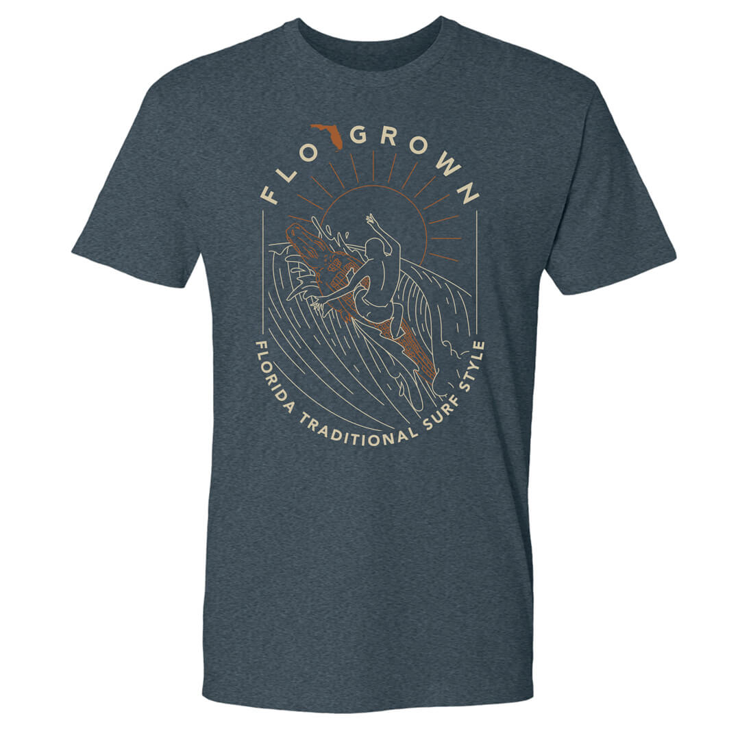 Surfgator Tee Hoodie, Sweatshirt | CoreVibeTees.com (Image 1)