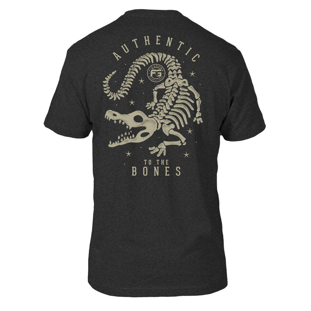 Gator Bones Dark Tee Hoodie, Sweatshirt | CoreVibeTees.com (Image 1)