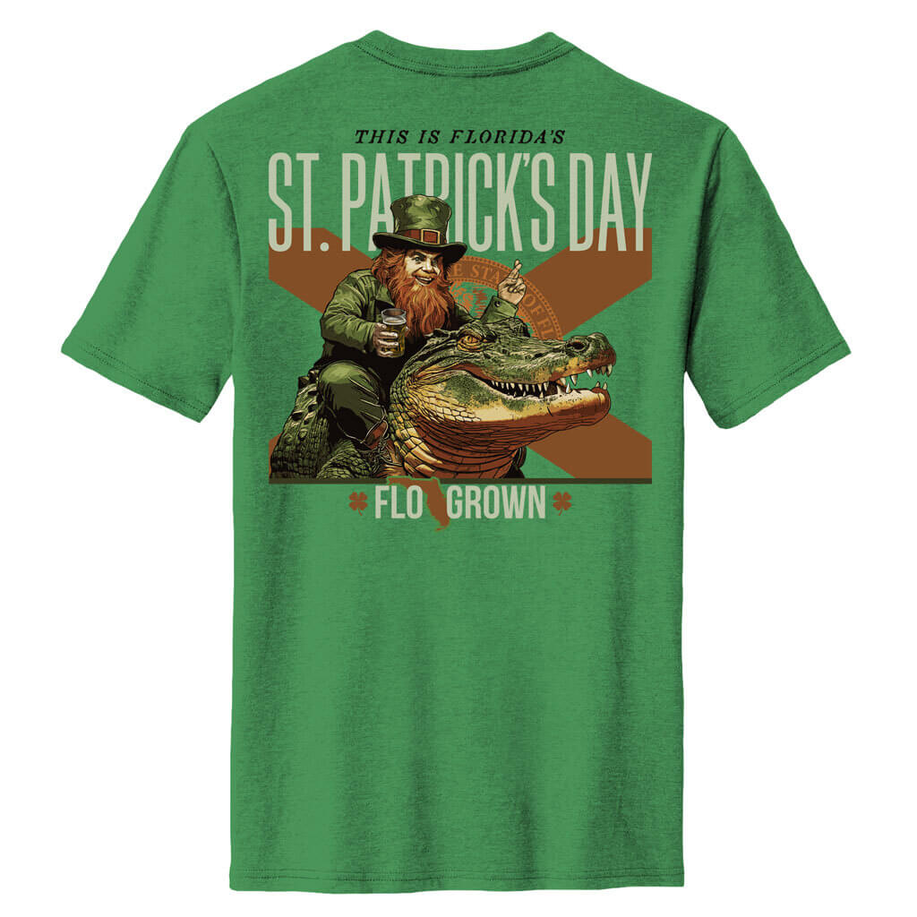 Florida's St. Patrick's Day Tee Hoodie, Sweatshirt | CoreVibeTees.com (Image 1)