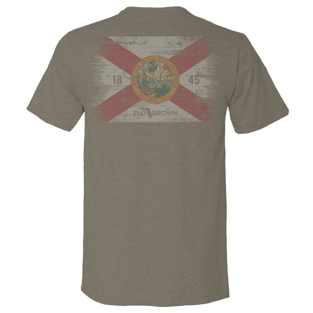 Stone Washed Flag Tee Hoodie, Sweatshirt | CoreVibeTees.com (Image 1)