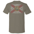 Stone Washed Flag Tee Hoodie, Sweatshirt | CoreVibeTees.com (Image 1)