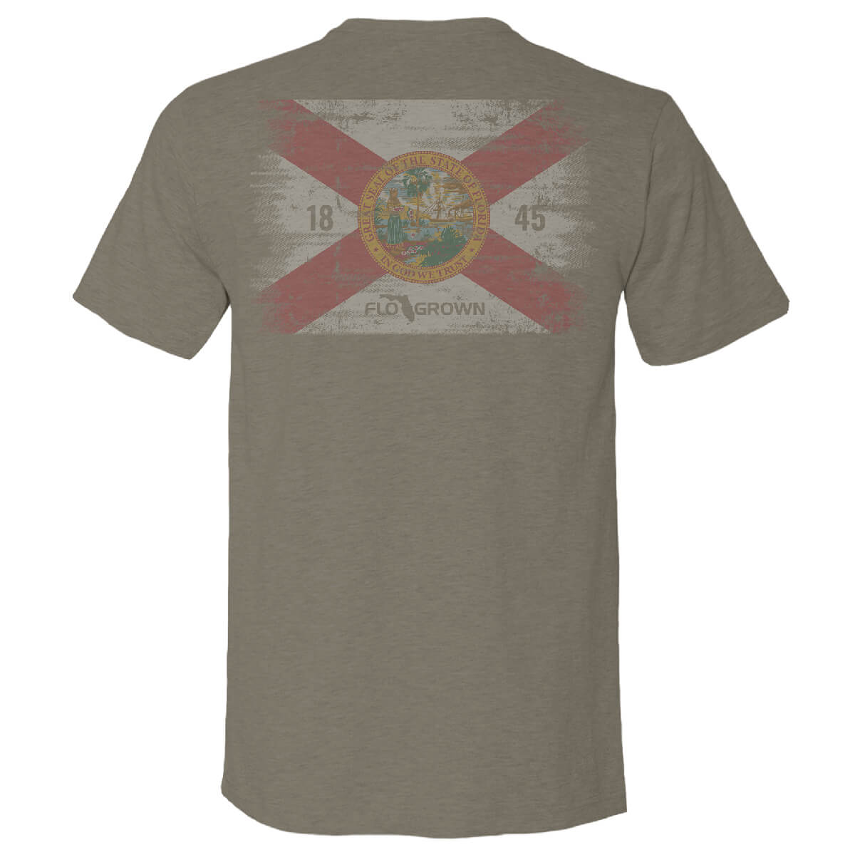 Stone Washed Flag Tee Hoodie, Sweatshirt | CoreVibeTees.com (Image 1)