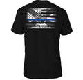 Blue Line Tee Hoodie, Sweatshirt | CoreVibeTees.com (Image 1)