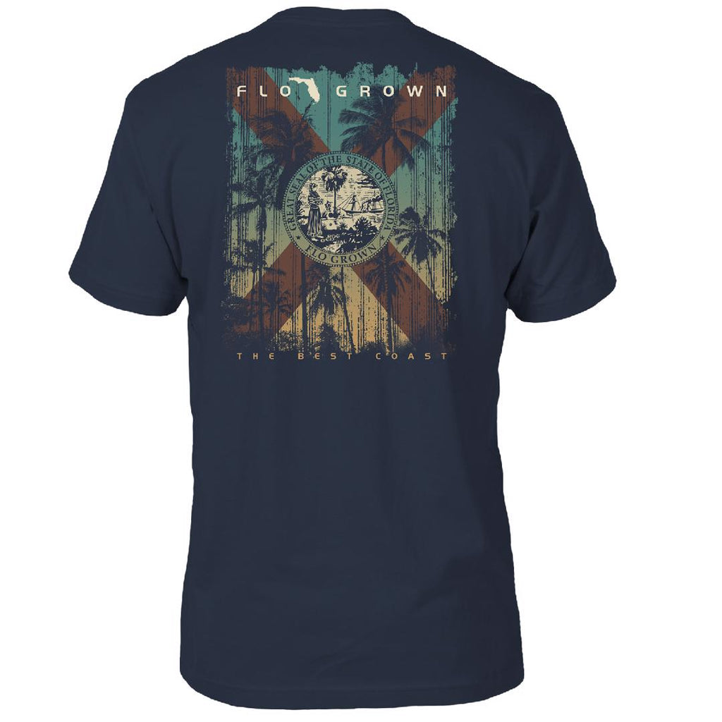 Sunset Flag Tee Hoodie, Sweatshirt | CoreVibeTees.com (Image 1)