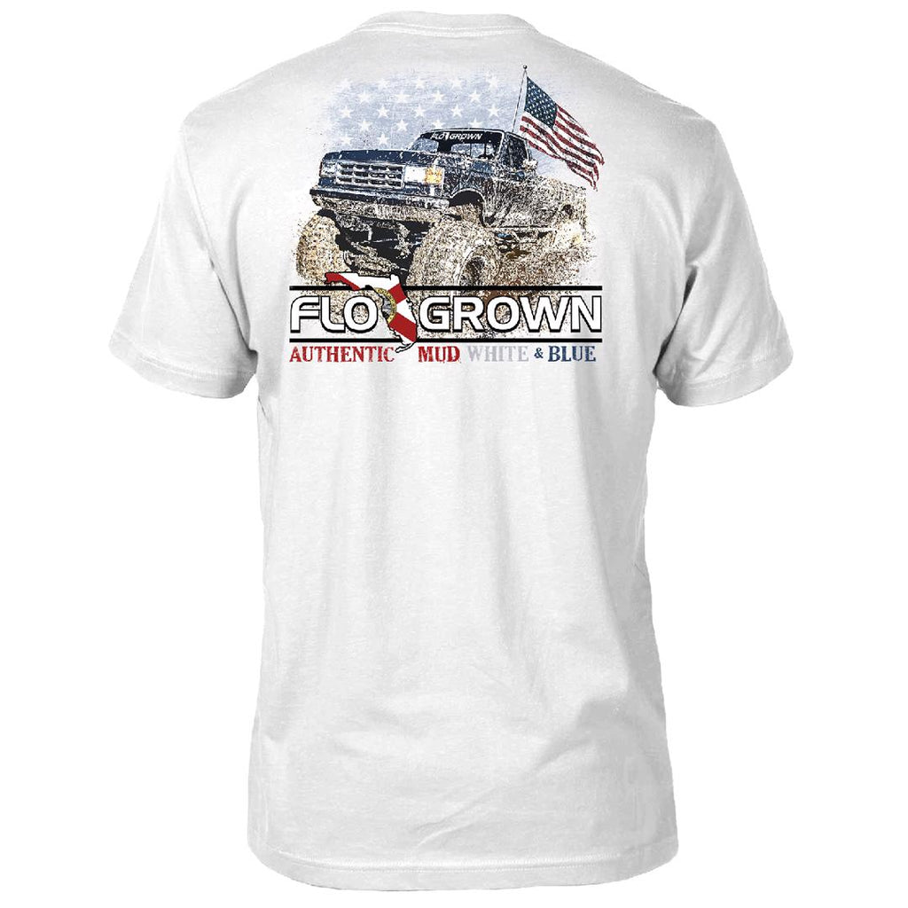 Mud White And Blue Tee Hoodie, Sweatshirt | CoreVibeTees.com (Image 1)