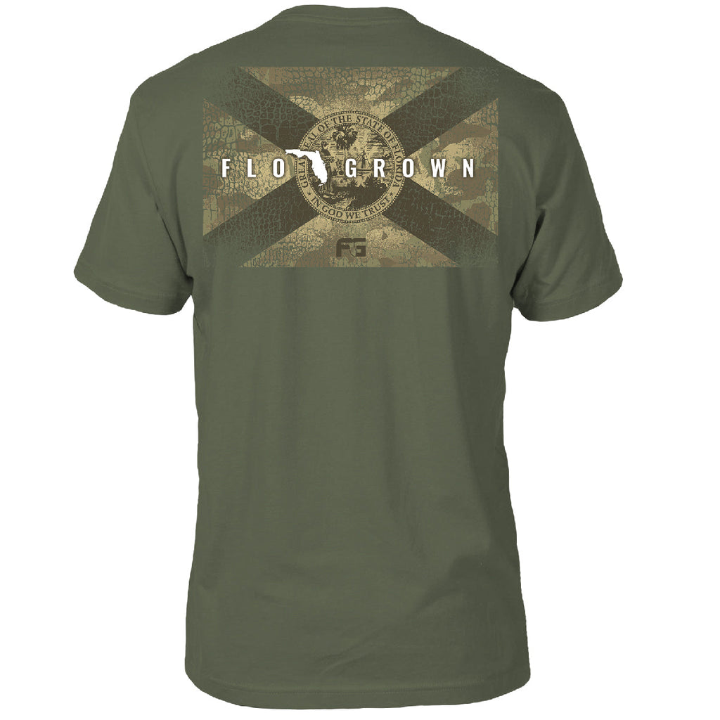 Gator Skin Flag Tee Hoodie, Sweatshirt | CoreVibeTees.com (Image 1)