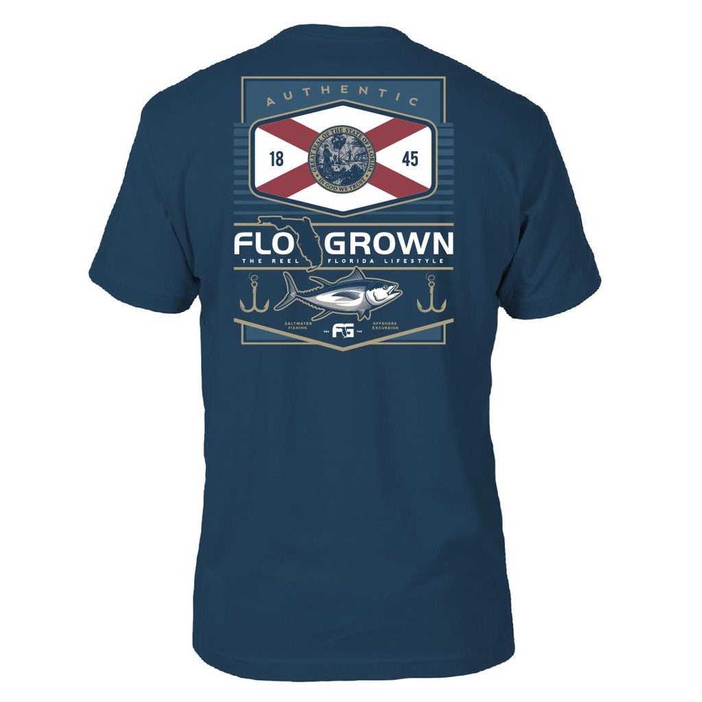 Offshore Crest Tee Hoodie, Sweatshirt | CoreVibeTees.com (Image 1)