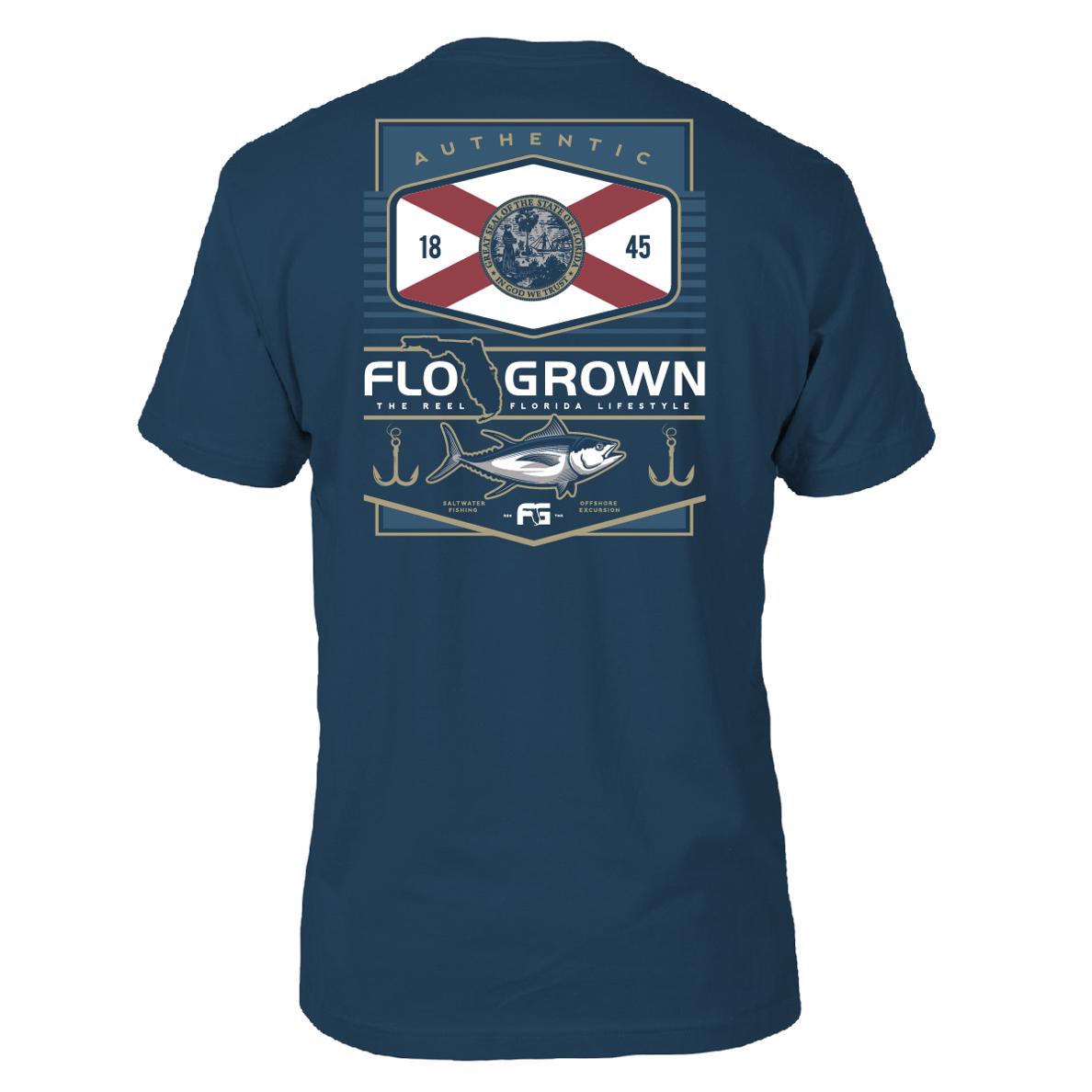 Offshore Crest Tee Hoodie, Sweatshirt | CoreVibeTees.com (Image 1)
