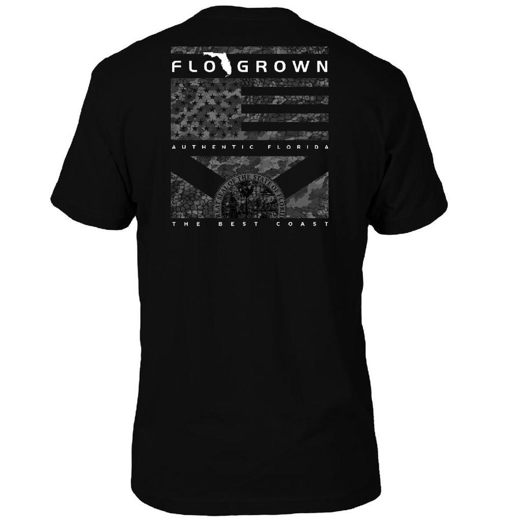 Camo Flag Panel Tee Hoodie, Sweatshirt | CoreVibeTees.com (Image 1)
