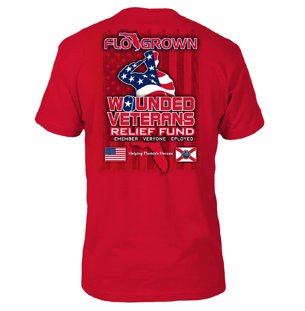 Wounded Veterans 21 Charity Tee Hoodie, Sweatshirt | CoreVibeTees.com (Image 1)