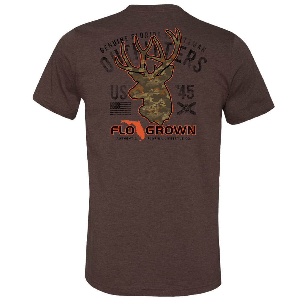 Deer Camo Tee Hoodie, Sweatshirt | CoreVibeTees.com (Image 1)