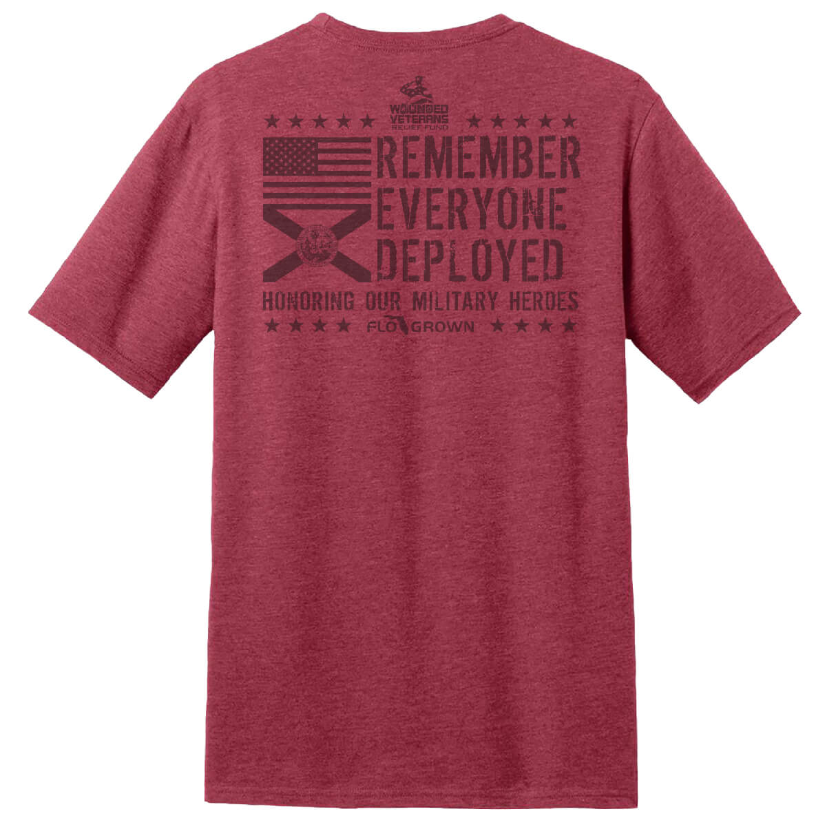 Red Shirt Friday Stencil Tee Hoodie, Sweatshirt | CoreVibeTees.com (Image 1)
