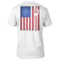 Standing Tall Flag Tee Hoodie, Sweatshirt | CoreVibeTees.com (Image 1)