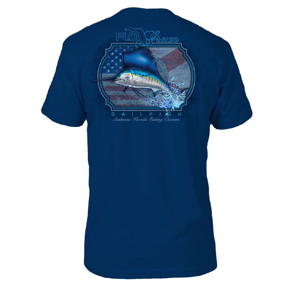 Authentic Sail Fish Charter Tee Hoodie, Sweatshirt | CoreVibeTees.com (Image 1)