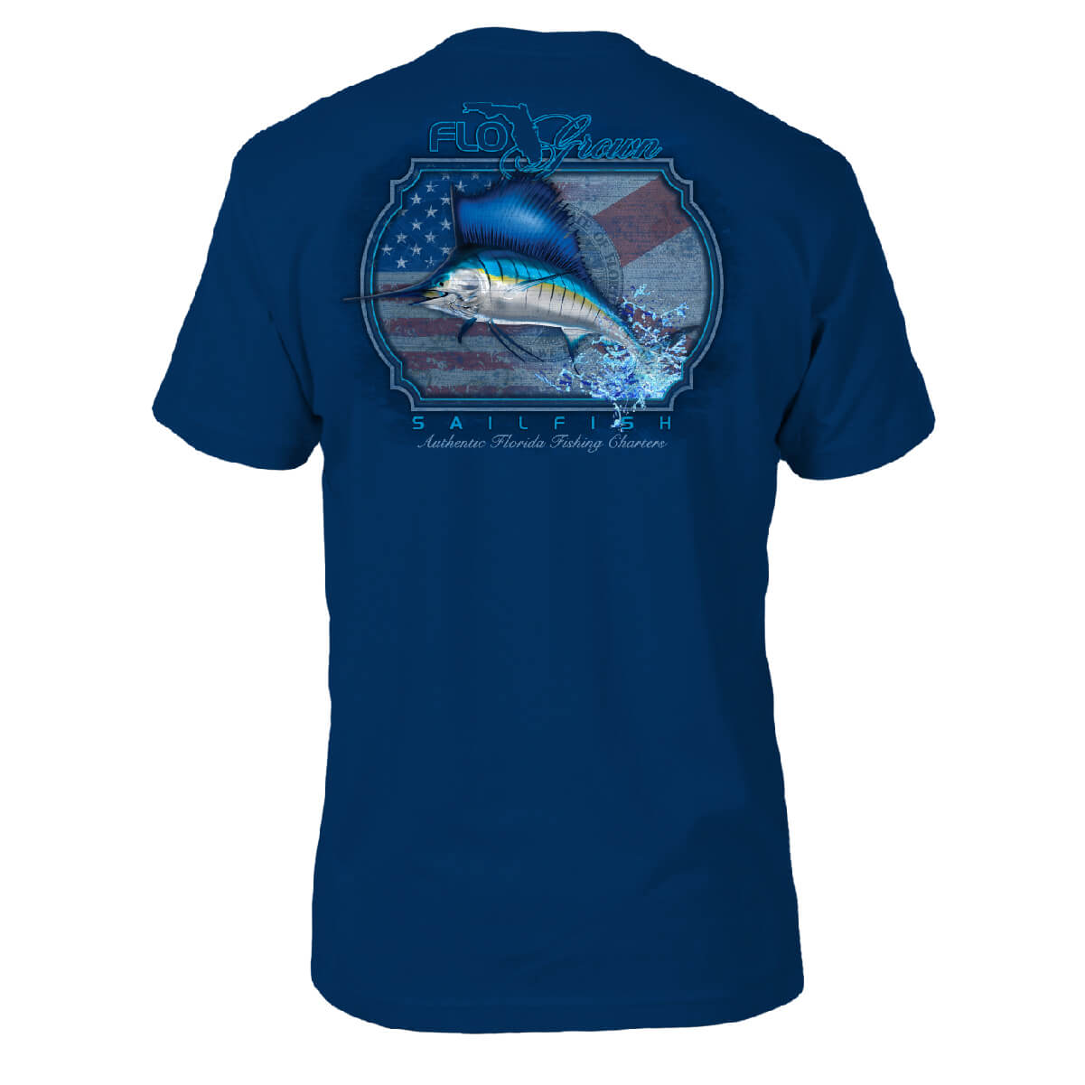 Authentic Sail Fish Charter Tee Hoodie, Sweatshirt | CoreVibeTees.com (Image 1)
