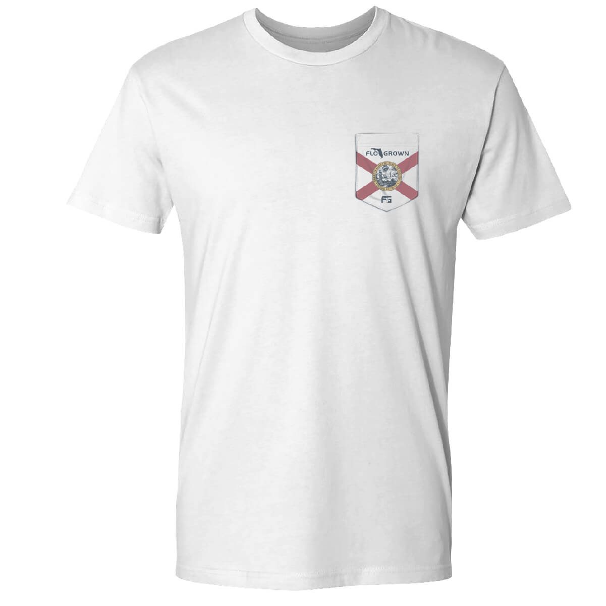 Faux Pocket Flag Tee Hoodie, Sweatshirt | CoreVibeTees.com (Image 2)