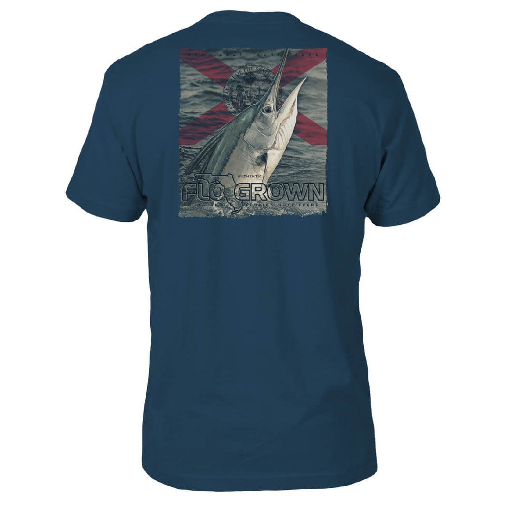 Rough Water Marlin Tee Hoodie, Sweatshirt | CoreVibeTees.com (Image 1)