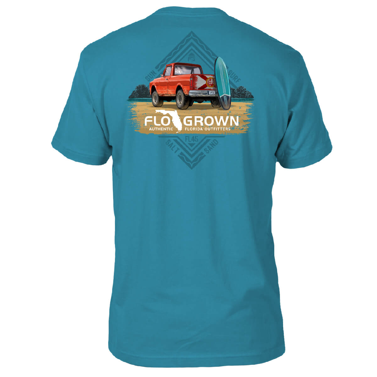 Vintage Truck Beach Tee Hoodie, Sweatshirt | CoreVibeTees.com (Image 1)
