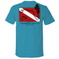 Vintage Dive Map Tee Hoodie, Sweatshirt | CoreVibeTees.com (Image 1)