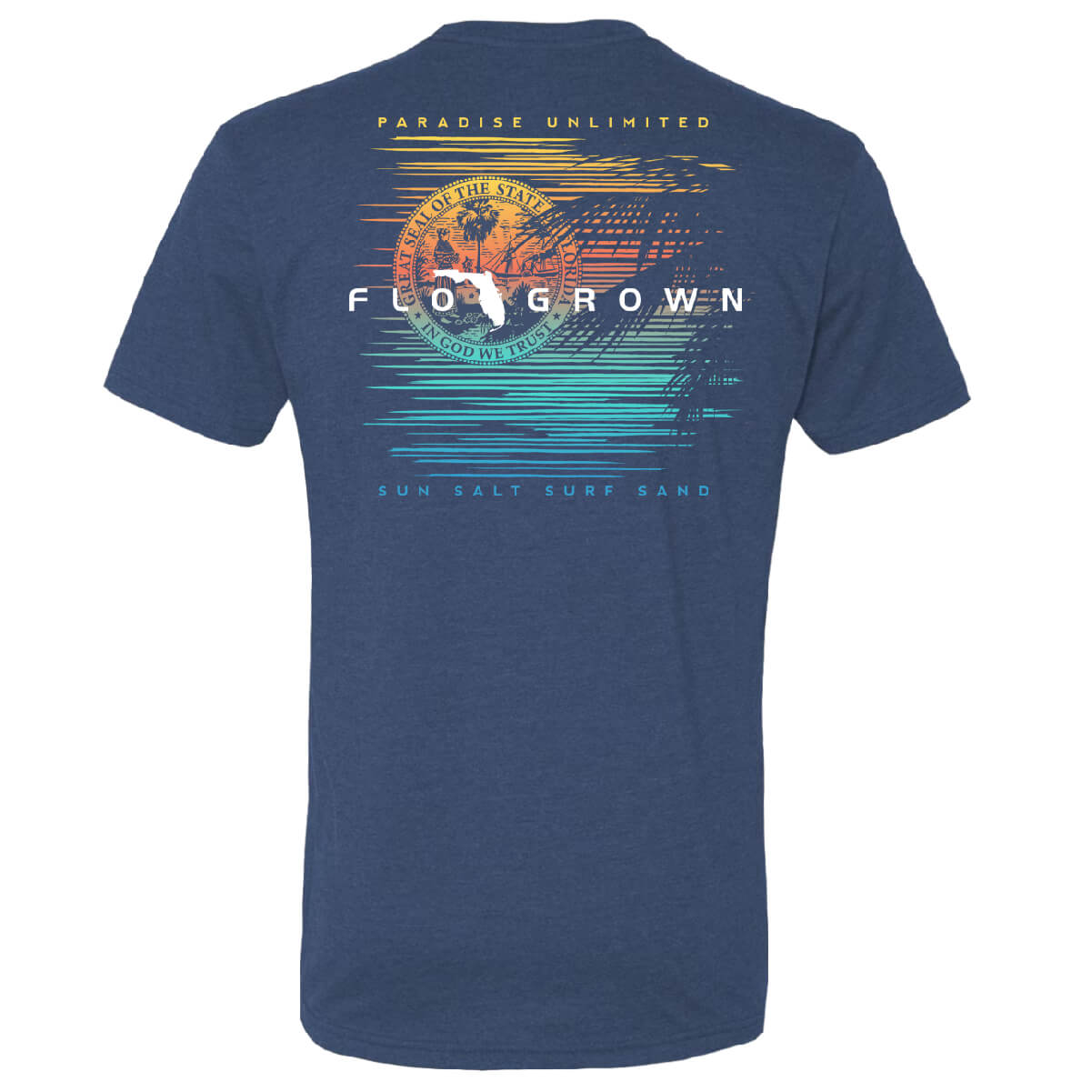 Coastal Blend Tee Hoodie, Sweatshirt | CoreVibeTees.com (Image 1)