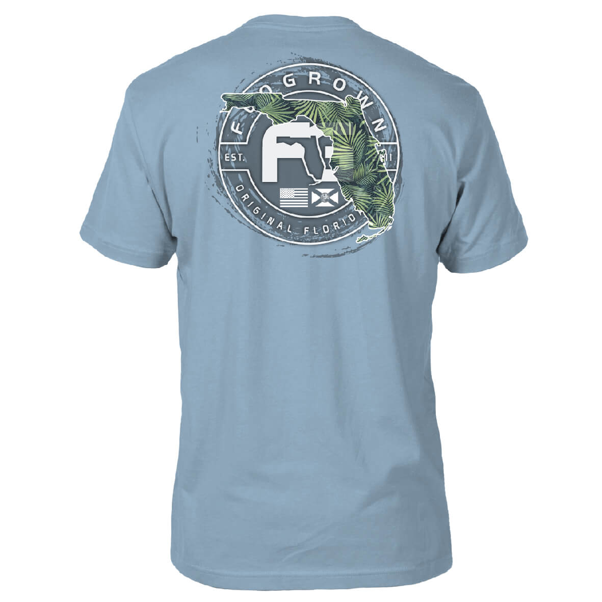 Tropical Circle Tee Hoodie, Sweatshirt | CoreVibeTees.com (Image 1)