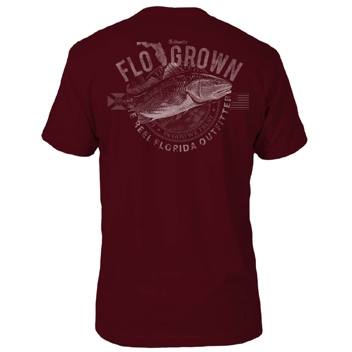 Redfish's Emblem Tee Hoodie, Sweatshirt | CoreVibeTees.com (Image 1)