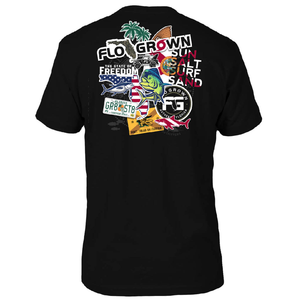 Sticker Tee Hoodie, Sweatshirt | CoreVibeTees.com (Image 1)