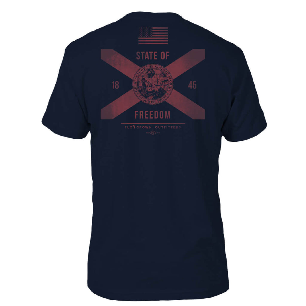 State of Freedom Flag Tee Style001 Hoodie, Sweatshirt | CoreVibeTees.com (Image 1)
