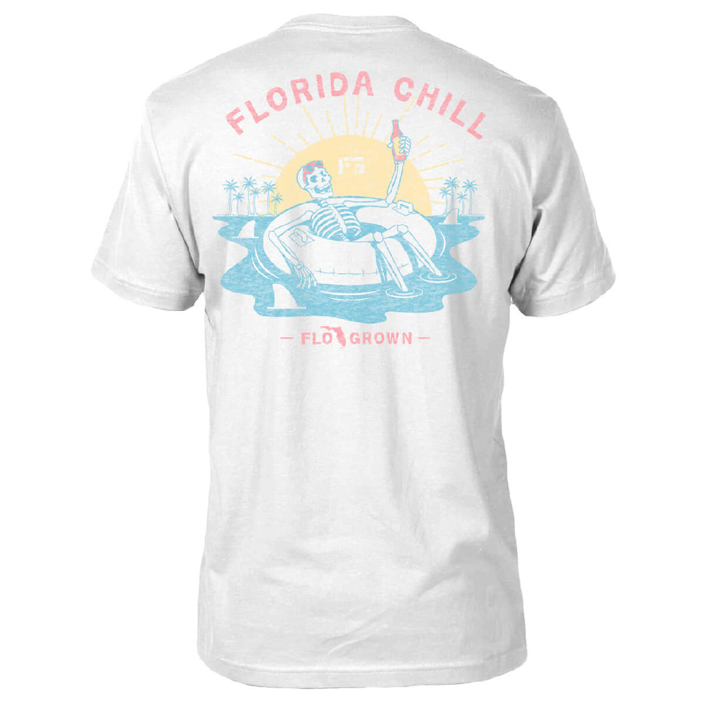 Florida Chill Tee Hoodie, Sweatshirt | CoreVibeTees.com (Image 1)
