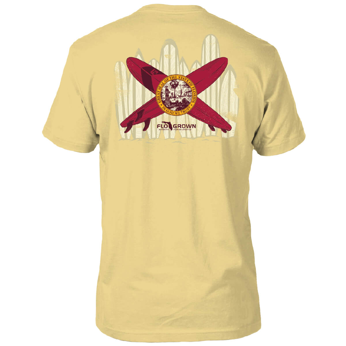Surf Flag Tee Hoodie, Sweatshirt | CoreVibeTees.com (Image 1)