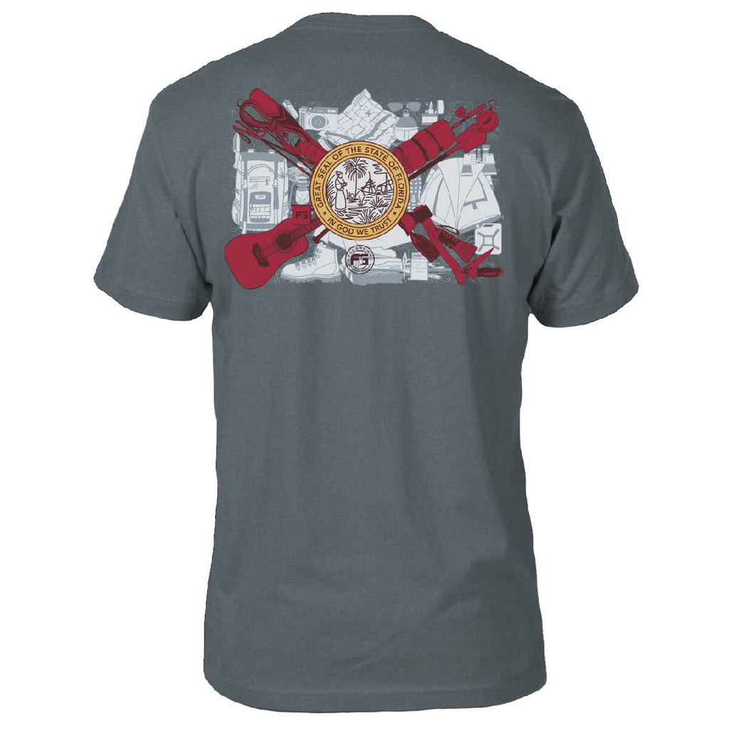 Outdoor Flag Tee Hoodie, Sweatshirt | CoreVibeTees.com (Image 1)