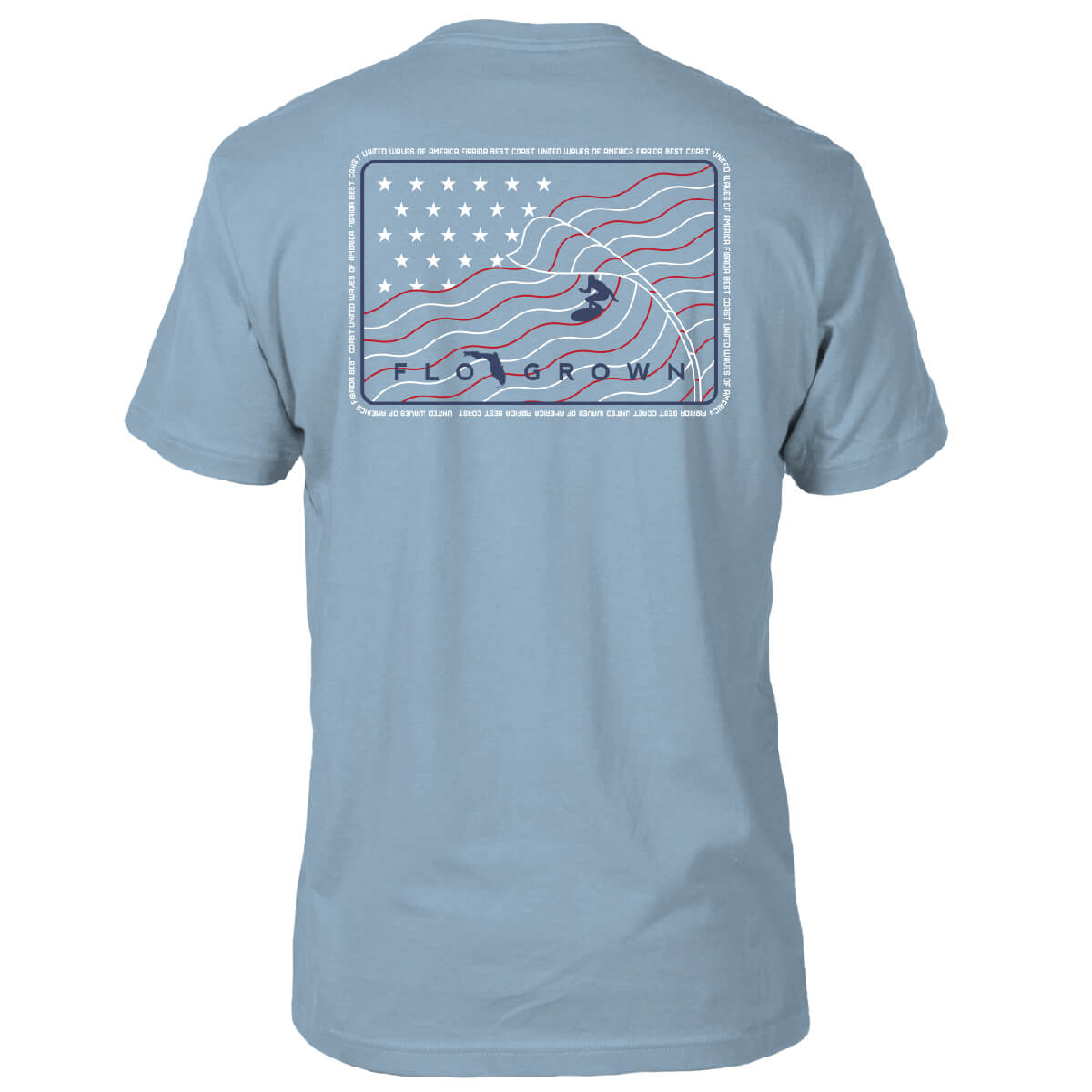 United Waves of the Bets Coast Tee Hoodie, Sweatshirt | CoreVibeTees.com (Image 1)