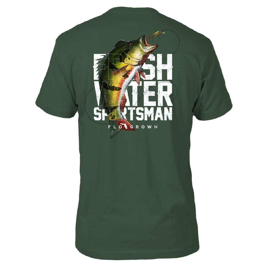 Freshwater Sportsman Tee Hoodie, Sweatshirt | CoreVibeTees.com (Image 1)