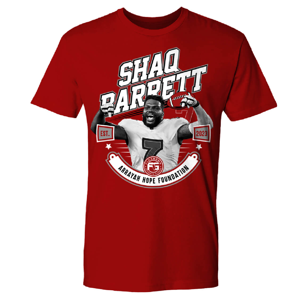 Shaq Barrett Charity Tee Hoodie, Sweatshirt | CoreVibeTees.com
