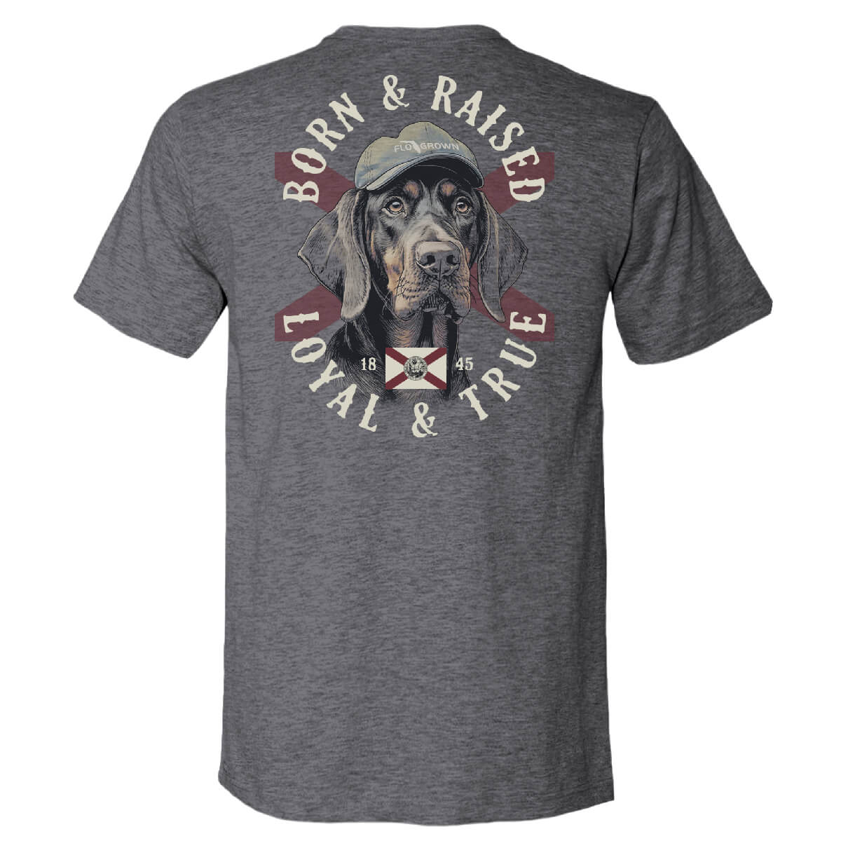 Born & Raised Hound Tee Hoodie, Sweatshirt | CoreVibeTees.com (Image 1)