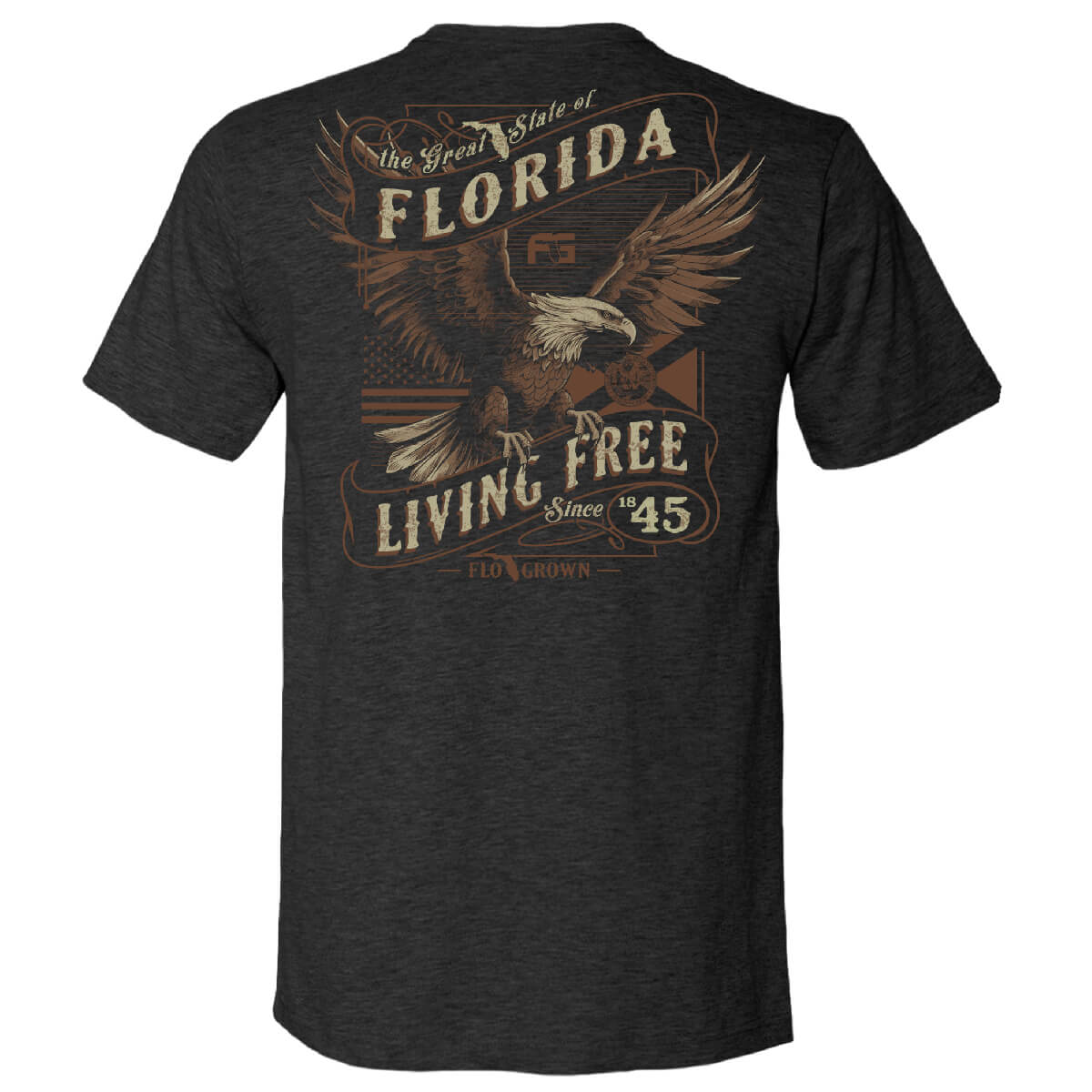 Retro Freedom Eagle Tee Hoodie, Sweatshirt | CoreVibeTees.com (Image 1)