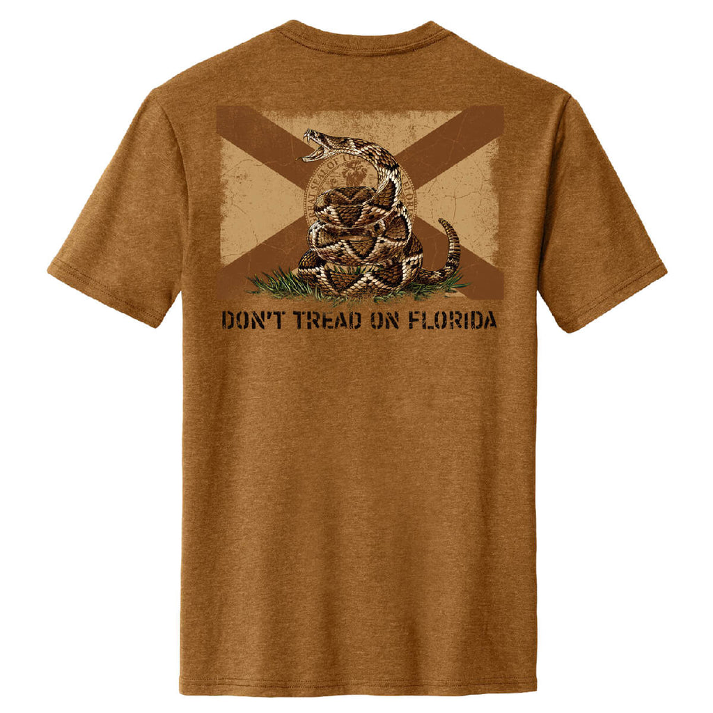 Don't Tread on Florida Vintage Tee Hoodie, Sweatshirt | CoreVibeTees.com (Image 1)