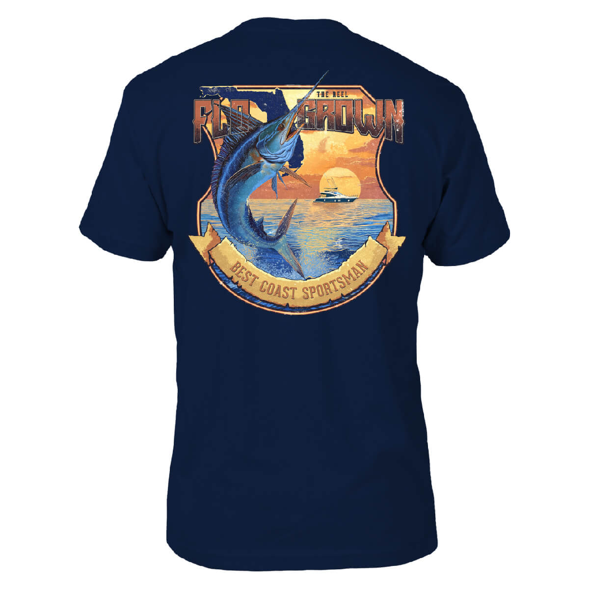 Best Coast Sportsman Tee Hoodie, Sweatshirt | CoreVibeTees.com (Image 1)