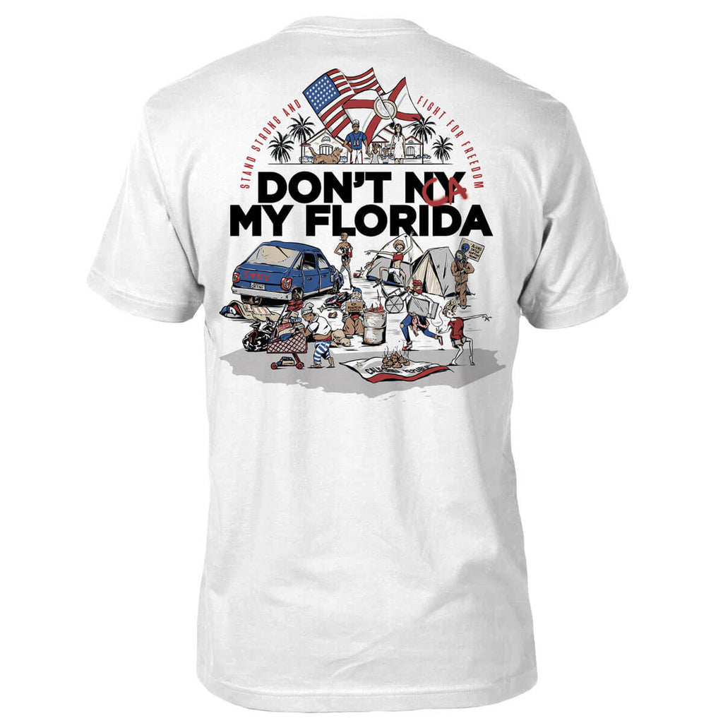 Don't CA My Florida Tee Hoodie, Sweatshirt | CoreVibeTees.com (Image 1)