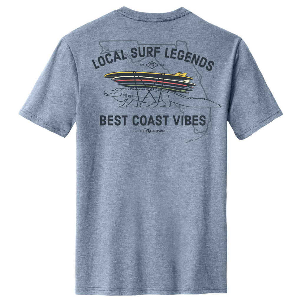Surf Legends Tee Hoodie, Sweatshirt | CoreVibeTees.com (Image 1)