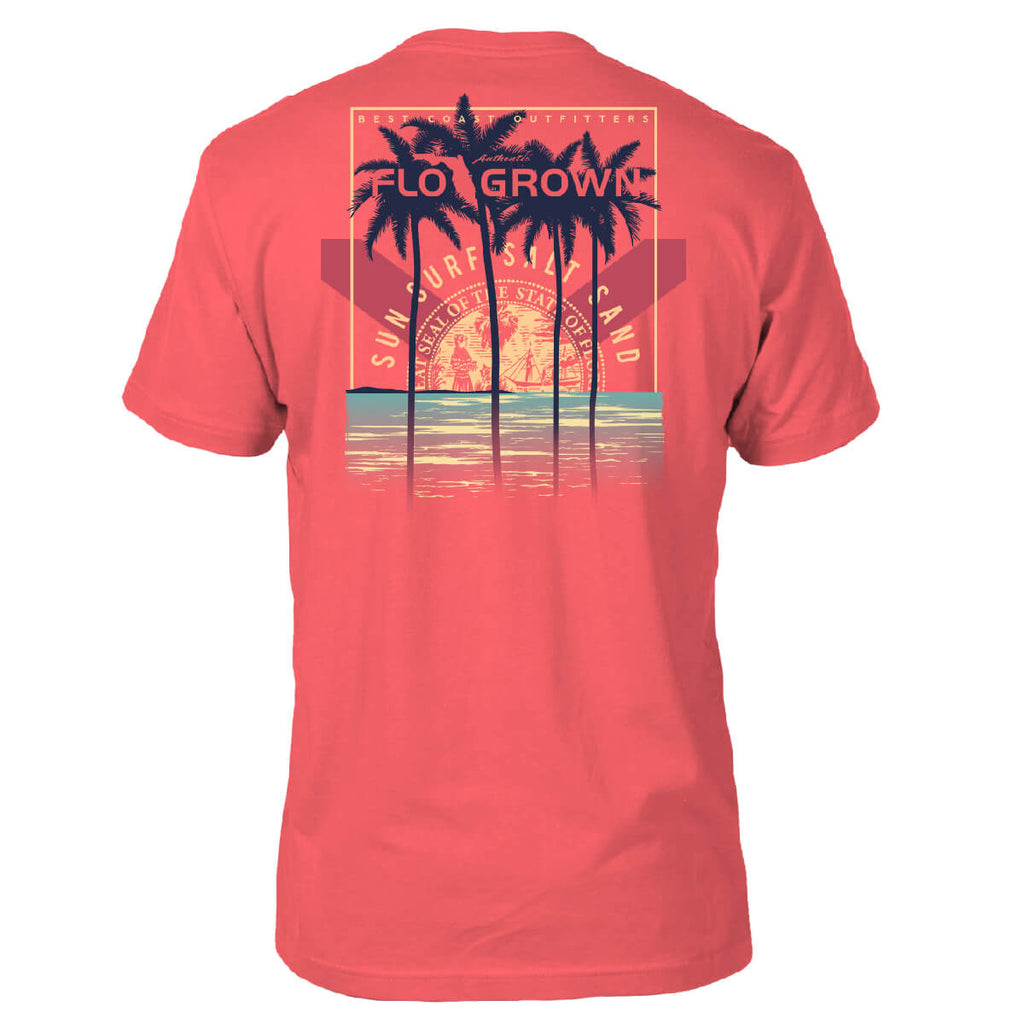 Crest Beach Poster Tee Hoodie, Sweatshirt | CoreVibeTees.com (Image 1)