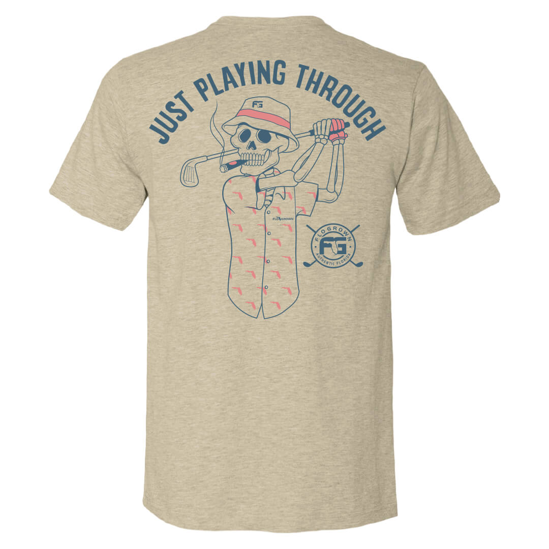 Playing Through Tee Style001 Hoodie, Sweatshirt | CoreVibeTees.com (Image 1)