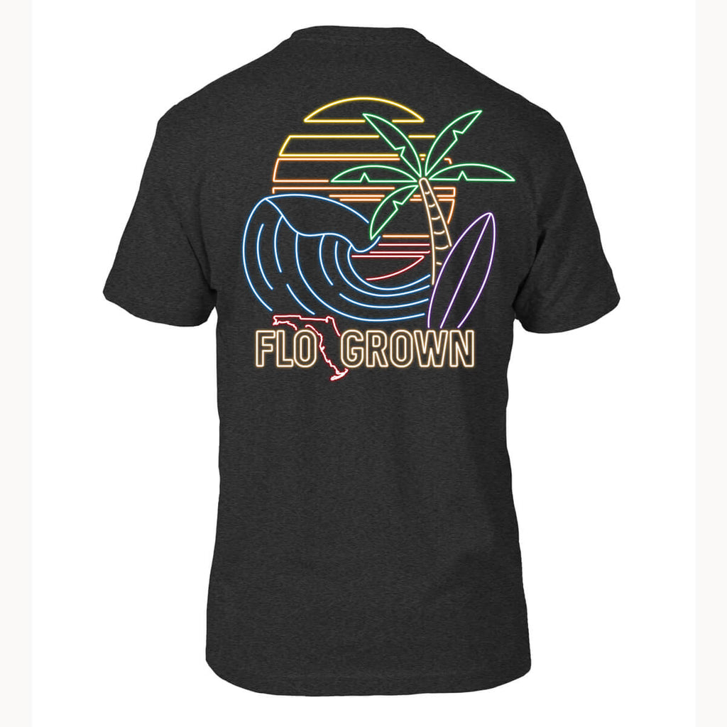 Neon Vibes Tee Hoodie, Sweatshirt | CoreVibeTees.com (Image 1)