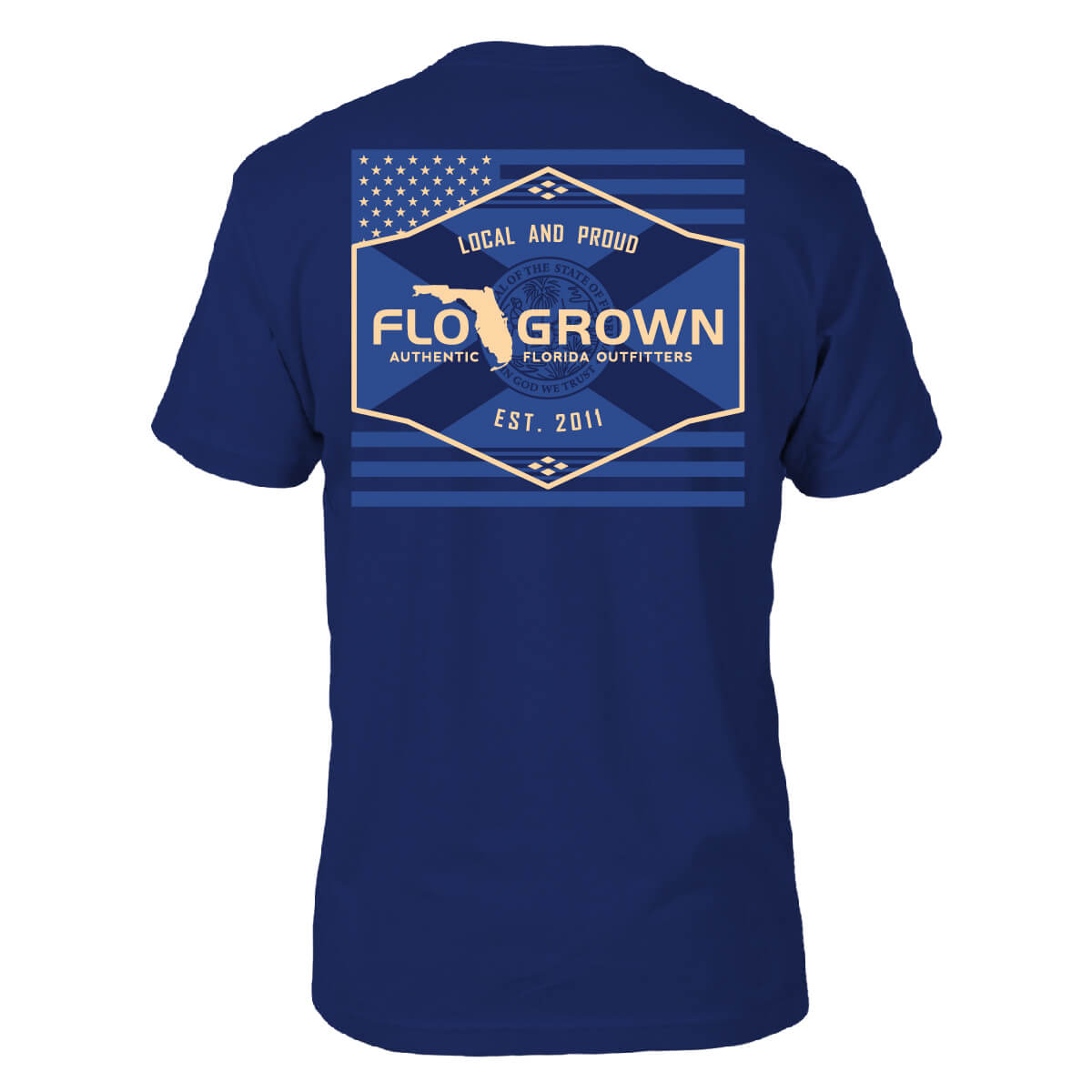 FloGrown Sign Royal Tee Hoodie, Sweatshirt | CoreVibeTees.com (Image 1)