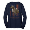 Red White & True Long Sleeve Tee Hoodie, Sweatshirt | CoreVibeTees.com (Image 1)