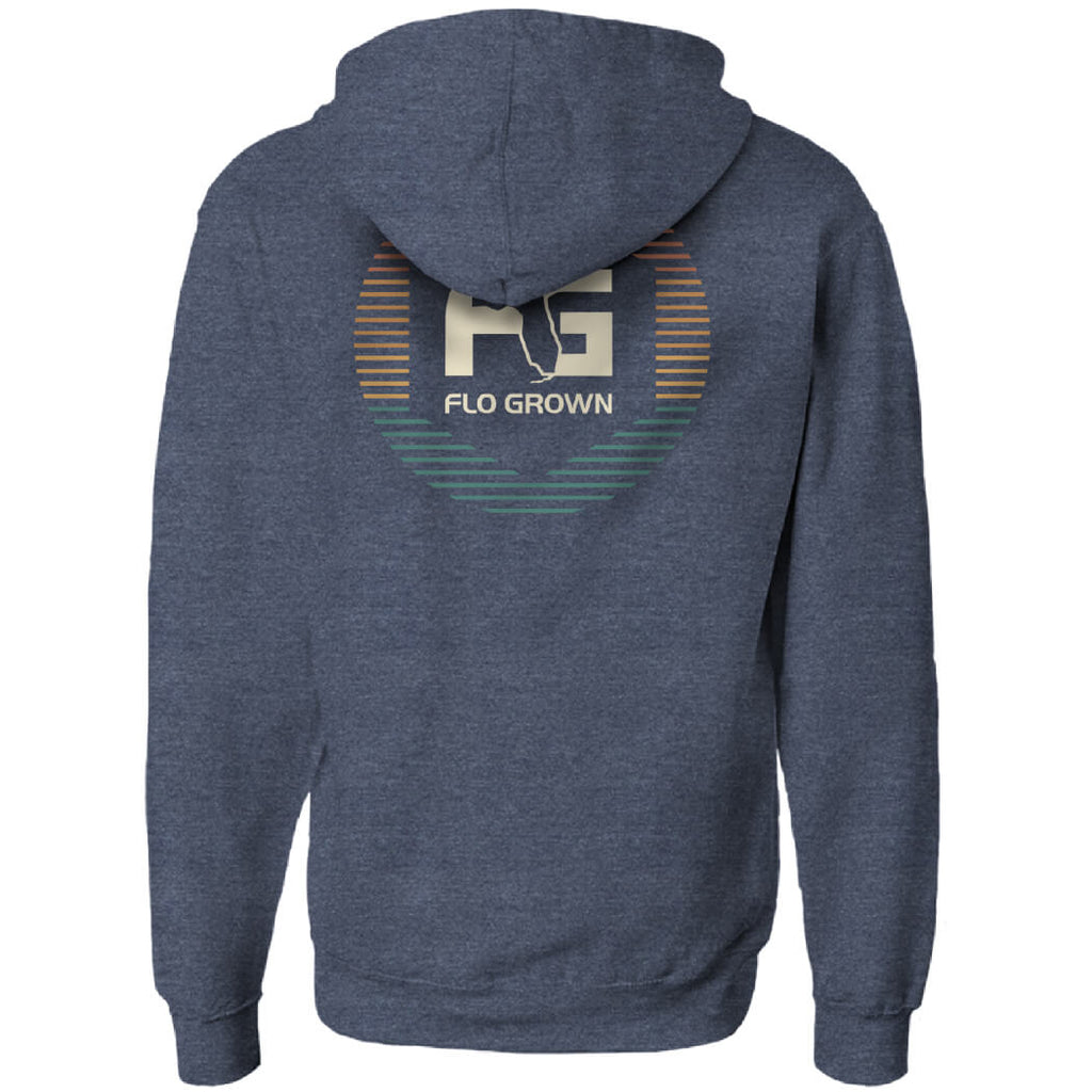 Geo Sunset Hoodie T-Shirts, Sweatshirt | CoreVibeTees.com (Image 1)