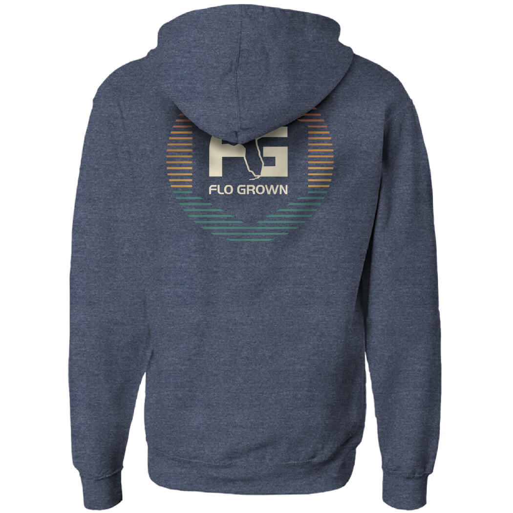 Geo Sunset Hoodie T-Shirts, Sweatshirt | CoreVibeTees.com (Image 1)