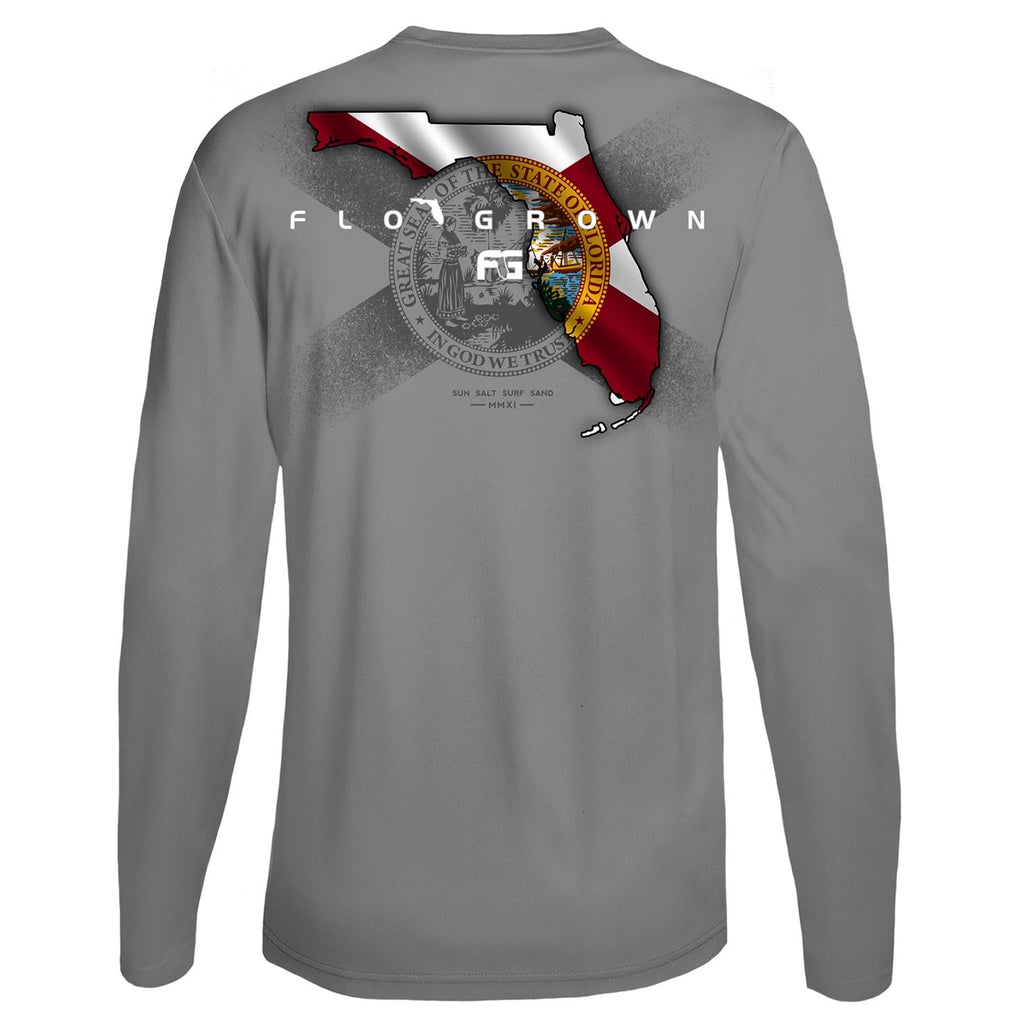 Flag State Performance Tee Hoodie, Sweatshirt | CoreVibeTees.com (Image 1)