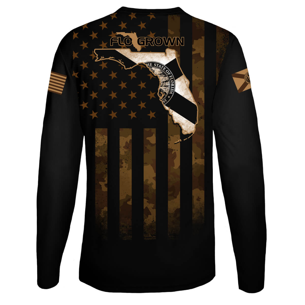 US Camo Flag Performance Tee Hoodie, Sweatshirt | CoreVibeTees.com (Image 1)