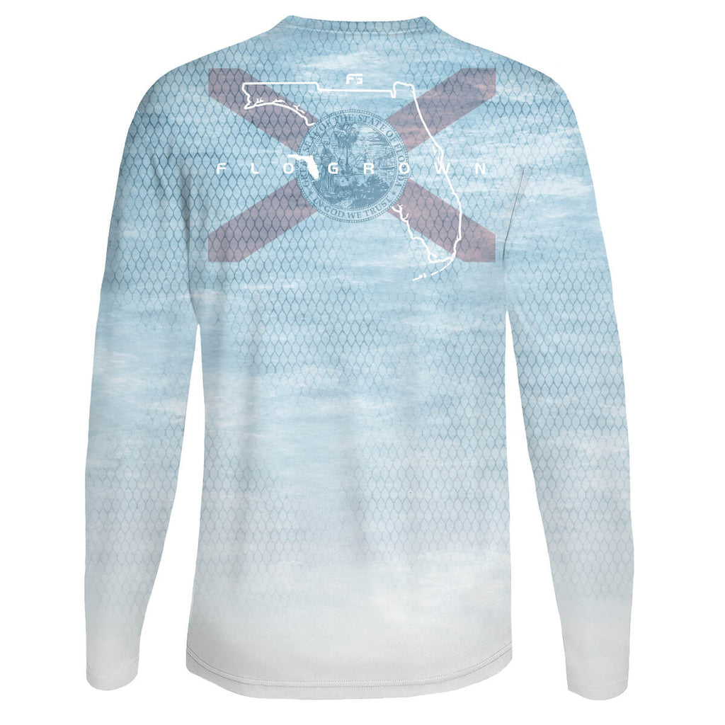 Fishing Net Performance Tee Hoodie, Sweatshirt | CoreVibeTees.com (Image 1)